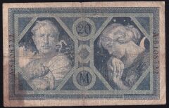 Almanya 20 Mark 1915 Çok Temiz