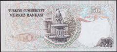 6.Emisyon 2.Tertip 50 Lira J03 085911 Çilaltı