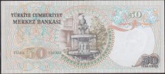 6.Emisyon 1.Tertip 50 Lira B35 427313 Çilaltı