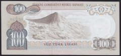6.EMİSYON 2.TERTİP 100 LİRA F45 616650 ÇİLALTI