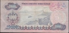 6.Emisyon 1.Tertip 1000 Lira B54 432484 Çok Temiz