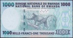 Rwanda 1000 Frank 2004 ÇİL Pick 31