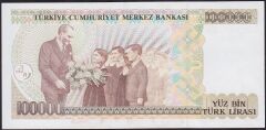 7.Emisyon 2.Tertip 100000 Lira E41 537314 Çil