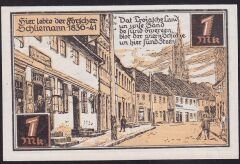 Almanya 1 Mark Notgeld 1921 Çil Filigranlı