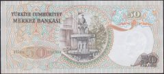 6.Emisyon 1.Tertip 50 Lira B19 199378 Çilaltı Çil
