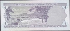 6.Emisyon 1.Tertip 5 Lira C38 374756 Çil