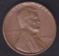 AMERİKA 1 CENT 1956