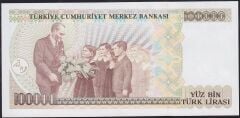 7.Emisyon 2.Tertip 100000 Lira E30 870152 Çil
