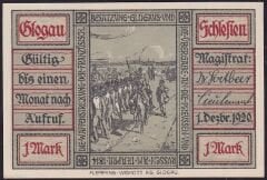 Almanya 1 Mark Notgeld 1920 Çil