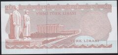 6.Emisyon 3.Tertip 20 Lira H03 624874 Çil