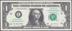 Amerika 1 Dolar Geçersiz Sahte Fantazi