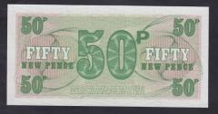 İngiltere 50 New Pence 1972 Çil