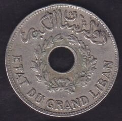Lübnan 1 Piastre 1925