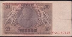 Almanya 20 Mark 1929 Çok Temiz