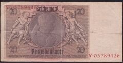 Almanya 20 Mark 1929 Çok Temiz