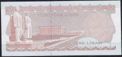 6.Emisyon 3.Tertip 20 Lira H02 287236 Çok Çok Temiz+