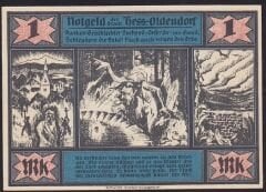 Almanya 1 Mark Notgeld 1921 Çil