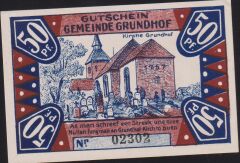Almanya 50 Pfennig Notgeld 1921 Çil