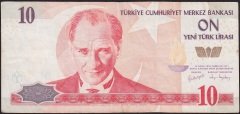 8.Emisyon 10 YTL A82 422895 Çok Temiz