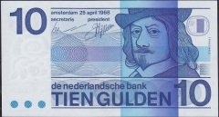 Hollanda 10 Gulden 1968 Çil