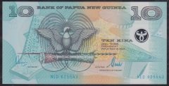 Papua New Guinea 10 Kına 2002 Çil - Polymer Pick26
