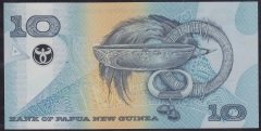 Papua New Guinea 10 Kına 2002 Çil - Polymer Pick26