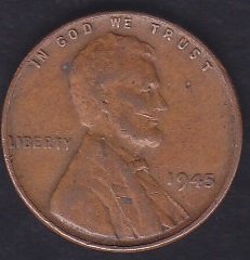AMERİKA 1 CENT 1945