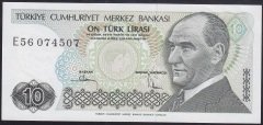 7.EMİSYON 2.TERTİP 10 LİRA E56 074507 ÇİLALTI ÇİL