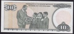 7.EMİSYON 2.TERTİP 10 LİRA E55 079736 ÇÇT +