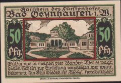 Almanya 50 Pfennig Notgeld 1921 Çil