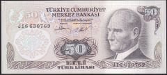 6.Emisyon 2.Tertip 50 Lira J16 630769 Çil