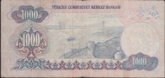 6.Emisyon 1.Tertip 1000 Lira B05 346223 Temiz