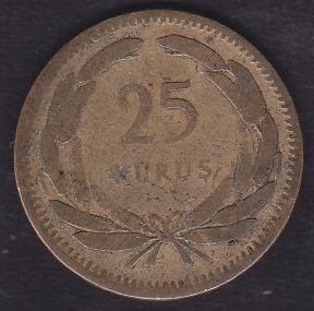 1948 Yılı 25 Kuruş
