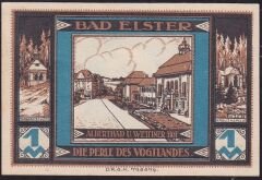 Almanya 1 Mark Notgeld 1920 Çil