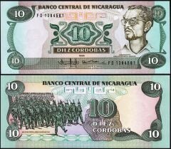 Nikaragua 10 Cordobas 1985 Çil Pick 151