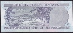 6.Emisyon 2.Tertip 5 Lira K59 198212 Çilaltı Çil