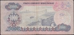 6.Emisyon 1.Tertip 1000 Lira B03 187004 Çok Temiz