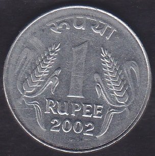 HİNDİSTAN 1 RUPEE 2002