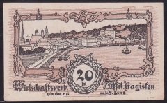 AVUSTURYA 20 HELLER NOTGELD 1920 ÇİLALTI ÇİL