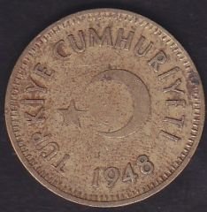 1948 Yılı 25 Kuruş