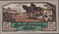 Almanya 50 Pfennig Notgeld 1920 Çilaltı Çil