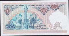 7.Emisyon 2.Tertip 500 Lira E06 845577 Çil