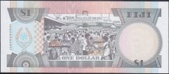 Fiji 1 Dolar 1993 Çil Pick89