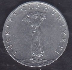 1974 Yılı 25 Kuruş Düz