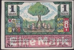 Almanya 1 Mark Notgeld 1920 Çil