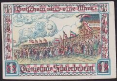 Almanya 1 Mark Notgeld 1920 Çil