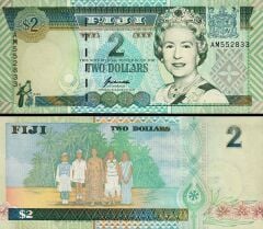 Fiji 2 Dolar 1996 Çil Pick 96
