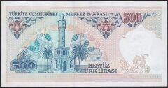 7.Emisyon 2.Tertip 500 Lira E05 434314 Çilaltı Çil