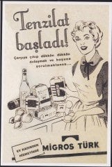 Reklam - Migros Türk Kartpostal