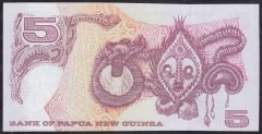Papua New Guinea 5 Kına 2007 Çil Hatıra P34